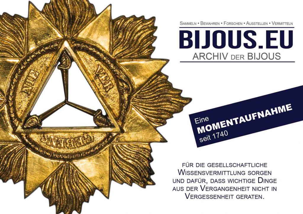Vortrag zu den freimaurerischen Bijoux der deutschen Freimaurerlogen - Bijoux Museum